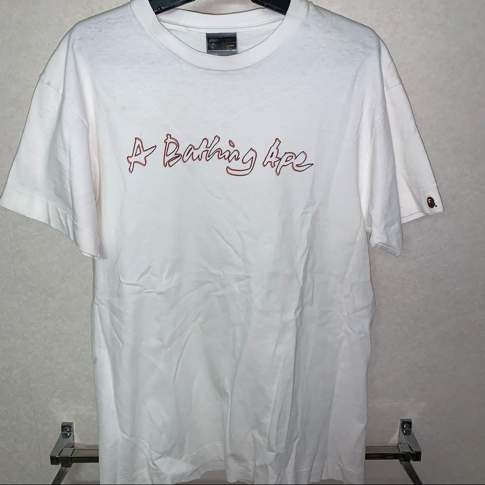 BAPE TEXT TEE
